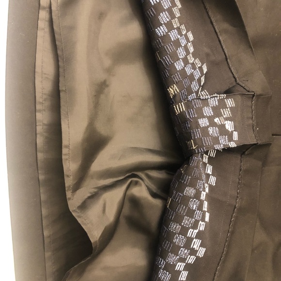 Ann Taylor Loft black,blue,white Skirt size 6 - Picture 4 of 4